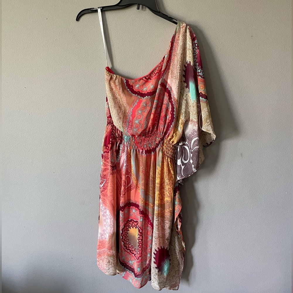 Bisou Bisou One-Shoulder Dress